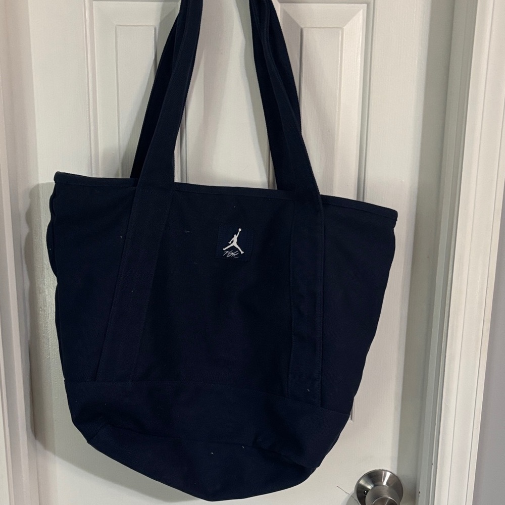 Jordan Navy Blue Tote Bag